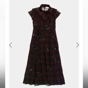 NWT Western Dress With Necktie